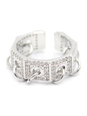 Royaleks Halkalı Yüzük - Gümüş