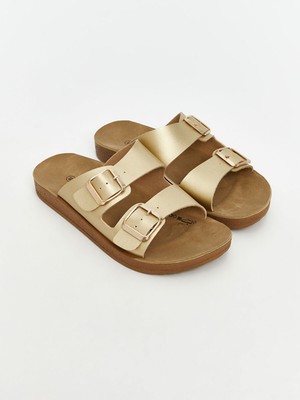 Lc Waikiki Yeni Sezon Çift Bantlı Kadın Terlik