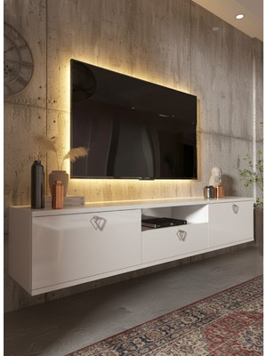 Resital Tv Ünitesi S1834-1 Beyaz