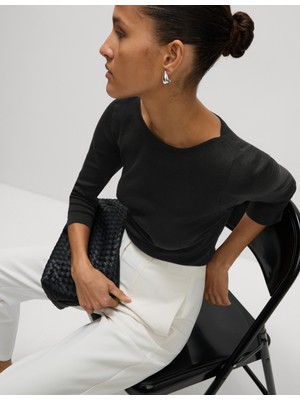 Marks & Spencer Saf Pamuk Slim Fit Üst