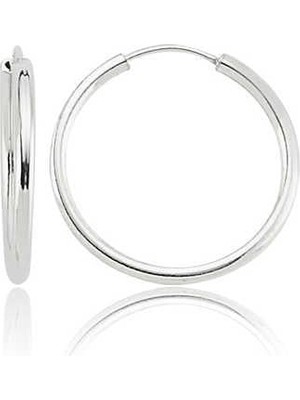 Inure Jewelry Gümüş Halka Küpe