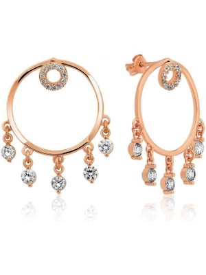 Inure Jewelry Gümüş Halka Bayan Küpe