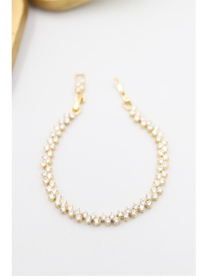 Royaleks Taşlı Xuping Vip Bileklik - Altın