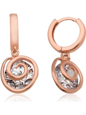 Inure Jewelry Gümüş Aşk Döngüsü Küpe