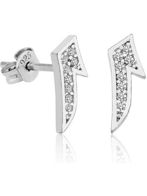 Inure Jewelry Gümüş Elif Bayan Küpe