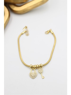 Royaleks Kalp Xuping Bileklik - Altın