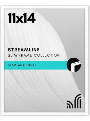 Gfc Life Store Beyaz Resim Çerçevesi - Kırılmaya Dayanıklı Camlı Ince Kenarlıklı Fotoğraf Çerçevesi - Yatay Veya Dikey Görüntü Formatı Için Asma Donanımlı Duvar Resim Çerçevesi