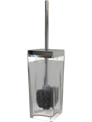 Gfc Life Store Wc Fırça Şeffaf-Krom