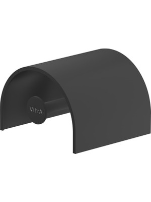 Gfc Life Store A4488836 Kapaklı Tuvalet Kağıtlığı, Mat Siyah