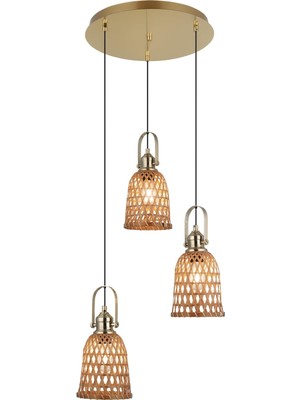 Gfc Life Store Üçlü Antik Sarkıt Avize