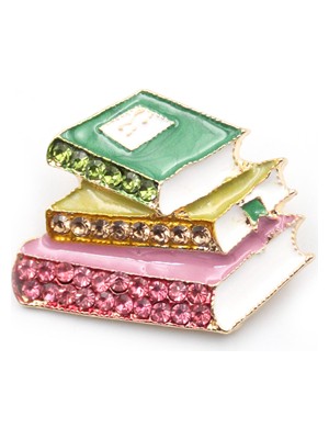 Royaleks Kitap Broş - Pembe