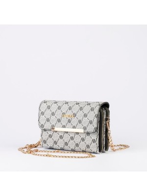 Armine Bayan Çanta 381 Gri Noktalı