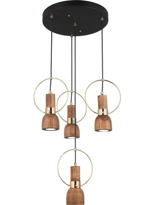 Gfc Life Store 3+1 Antık Lak Sarkıt Avıze 4XGU10