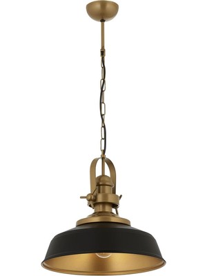 Gfc Life Store Boyalı Modern Avize E27 Metal 35CM