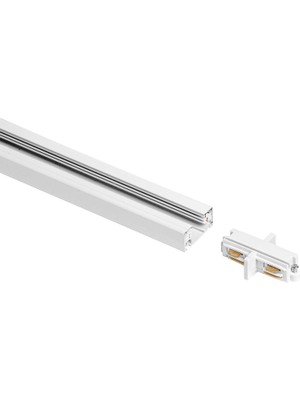 Gfc Life Store Spot Düz Bağlantı Aparatı Beyaz