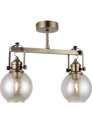 Gfc Life Store Manıa, Lucea Ponte, Plaf. Eskitme 2 x E27, 1396-52-42, 2'li, Eskitme