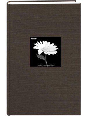 Gfc Life Store Albums Kumaş Çerçeveli Fotoğraf Albümü, 300 Cepli, 10 x 15 cm Için, Sıcak Mokka