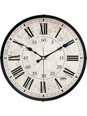 Gfc Life Store cm Dekoratif Gerçek Cam Bombe Sessiz Mekanizma Duvar Saati