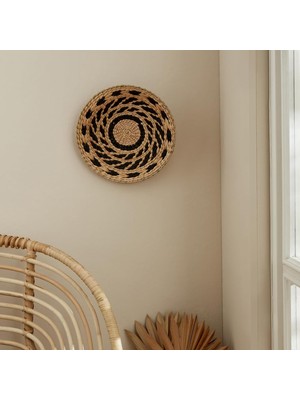 Gfc Life Store Larren Hasır Duvar Tabağı 30 cm