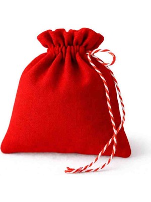 Alasmiel 20×20 cm Kadife Çok Amaçlı Kese – Hediye, Takı, Bohça ve Saklama Kesesi