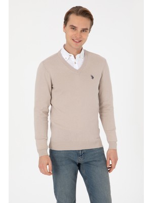 U.s. Polo Assn. Erkek Taş Kazak /triko 50313662-VR049