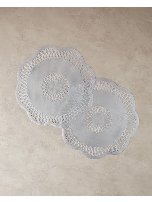 PremiumPort Modern ve Şık Pvc Amerikan Servis Takımı (2'li)