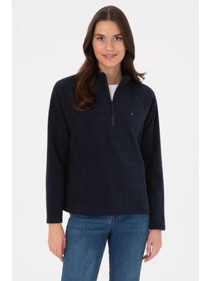 U.s. Polo Assn. Kadın Açık Lacivert Sweatshirt 50316714-VR059