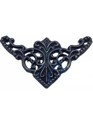 Dekoratif Köşe Süsü, Köşelik - Küçük, 19X34MM, Eskitme, 1 Adet