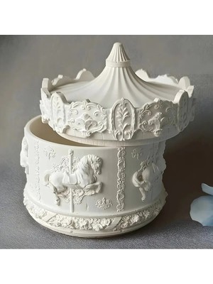 Feyza Design Şık Takı ve Mücevher Kutusu, 12X10 Cm, Özel Tasarım Organizer