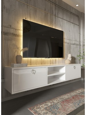 Resital Tv Ünitesi S1830-1 Beyaz