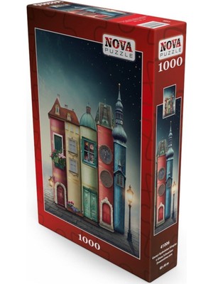 Allians Rüya Gibi Geceyi Aydınlatan 1000 Parça Puzzle Seti