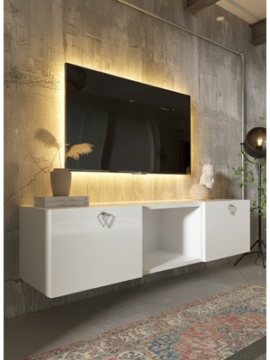 Resital Tv Ünitesi S1239-1 Beyaz