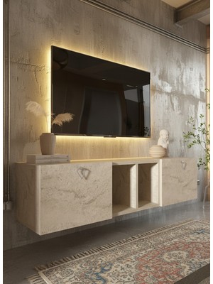 Resital Tv Ünitesi S1240-6 Traverten