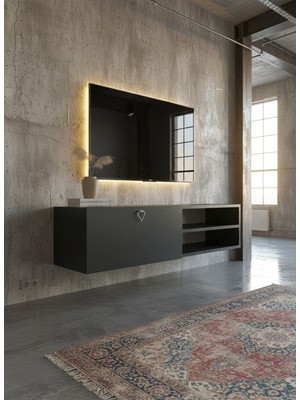 Resital Tv Ünitesi S1244-4 Antrasit