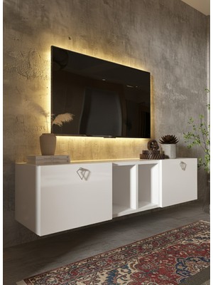 Resital Tv Ünitesi S1240-1 Beyaz