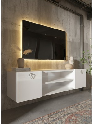 Resital Tv Ünitesi S1242-1 Beyaz