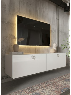 Resital Tv Ünitesi S1245-1 Beyaz