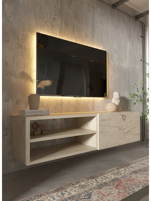 Resital Tv Ünitesi S1246-8 Traverten