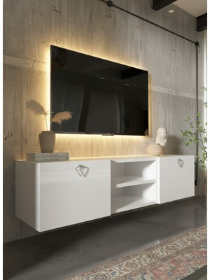 Resital Tv Ünitesi S1838-1 Beyaz