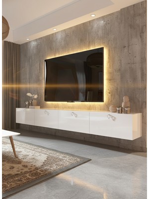 Resital Tv Ünitesi S2448-1 Beyaz