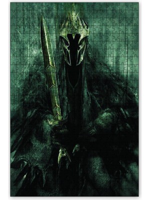 Allians Yüzüklerin Efendisi Nazgül 120 Parça Ahşap Puzzle, Eğlenceli ve Detaylı