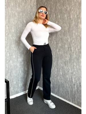 Modaplaza Kadın Yanları Şeritli Eşofman Alt 3036