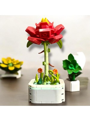 Allians 114 Parça Şakayık Çiçeği Yapım Seti, Gerçekçi ve Dekoratif Çiçek Tasarımı