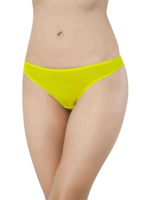 bebekokusu 8 Adet Süper Eko Set Likralı Kadın Slip Külot Sarı Ten