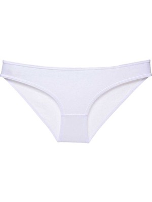 bebekokusu Beyaz Kadın Günlük Pamuklu Likralı Özel Poşet Içinde Taşınabilir Acil Durum Slip Külot