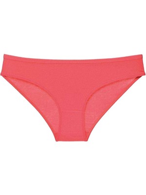 bebekokusu Fuşya Kadın Günlük Pamuklu Likralı Özel Poşet Içinde Taşınabilir Acil Durum Slip Külot