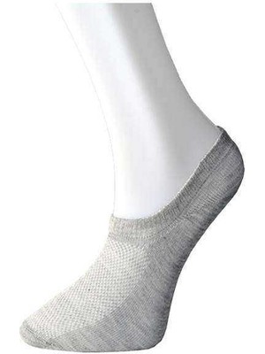 bebekokusu Gri Kadın Görünmez Çorap 3 Çift