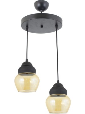 PremiumPort Şık Camlı Modern Sarkıt Avize, Spor Tarz, Evinize Zarif Dokunuş