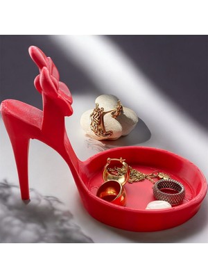 Feyza Design Şık ve Dekoratif Topuklu Ayakkabı Tasarımlı Takı Organizer