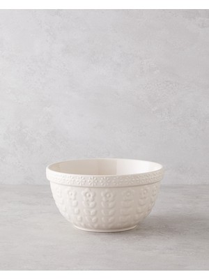 English Home Soft Bloom Stoneware Karıştırma Kabı 23 cm Krem